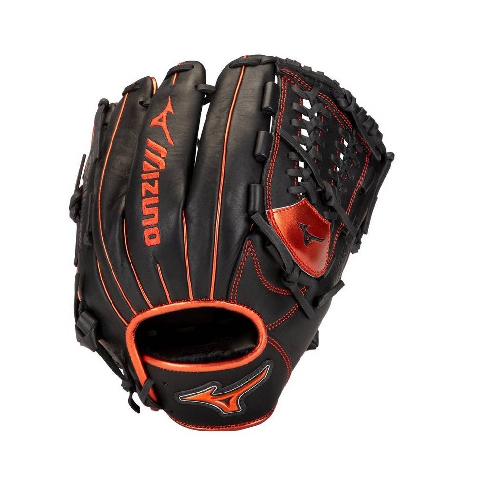 Mizuno MVP Prime SE Infield 11.75" - Erkek Eldiven - Siyah/Kırmızı Türkiye (ROBWJN-659)